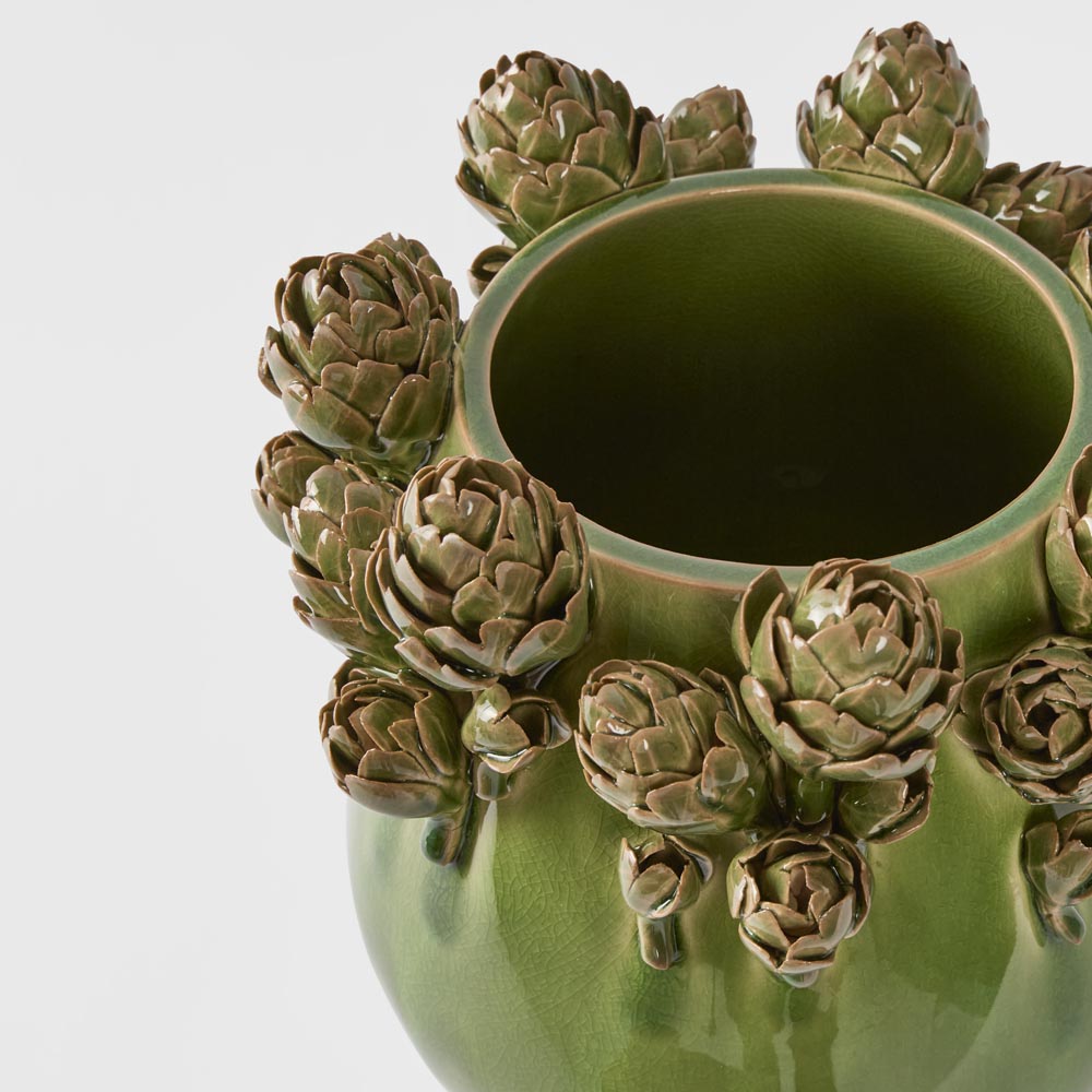 Artichoke Ceramic Vase