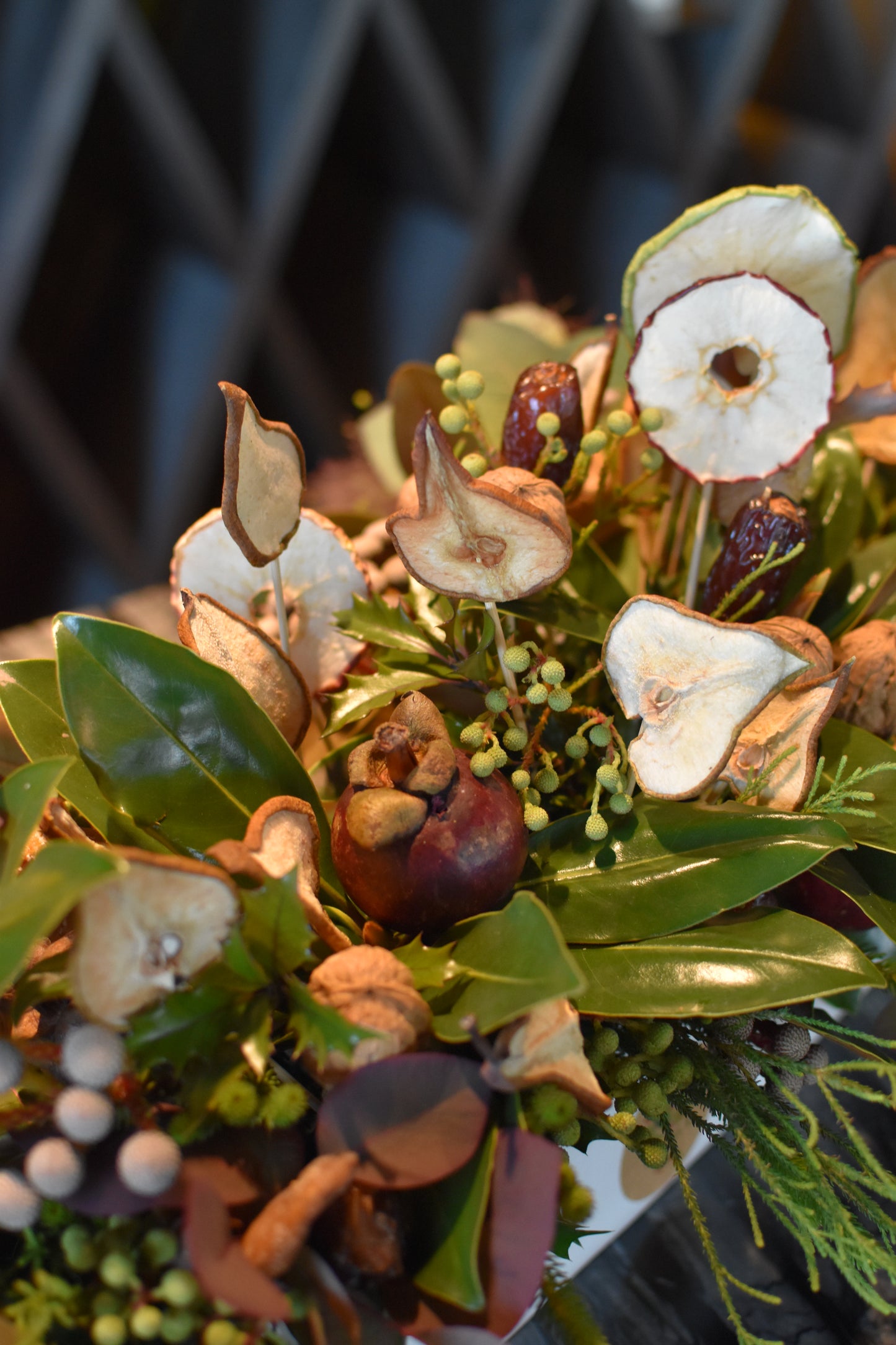 Winter Table Arrangement